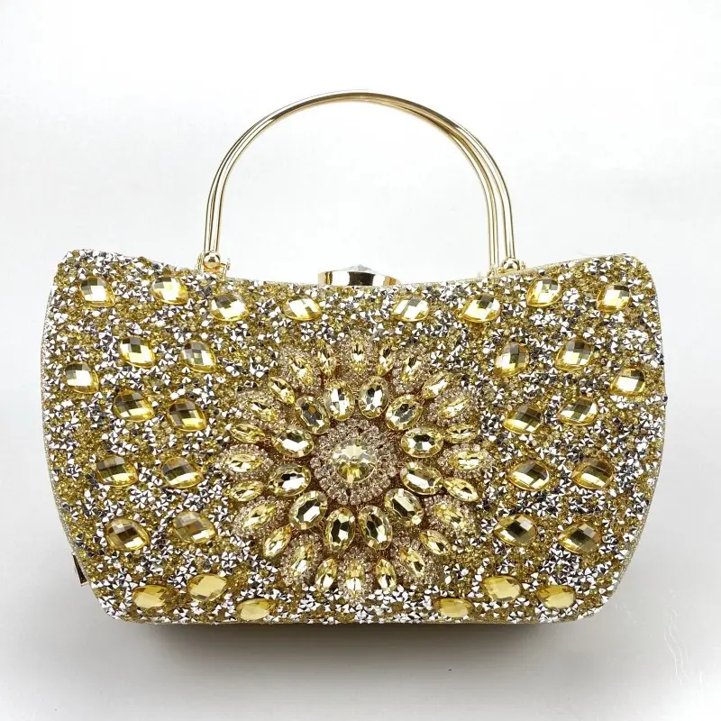Custom fashion Service Exquisite Clutch Bags Diamond Wedding Dinners Purse Ladies Evening Bag