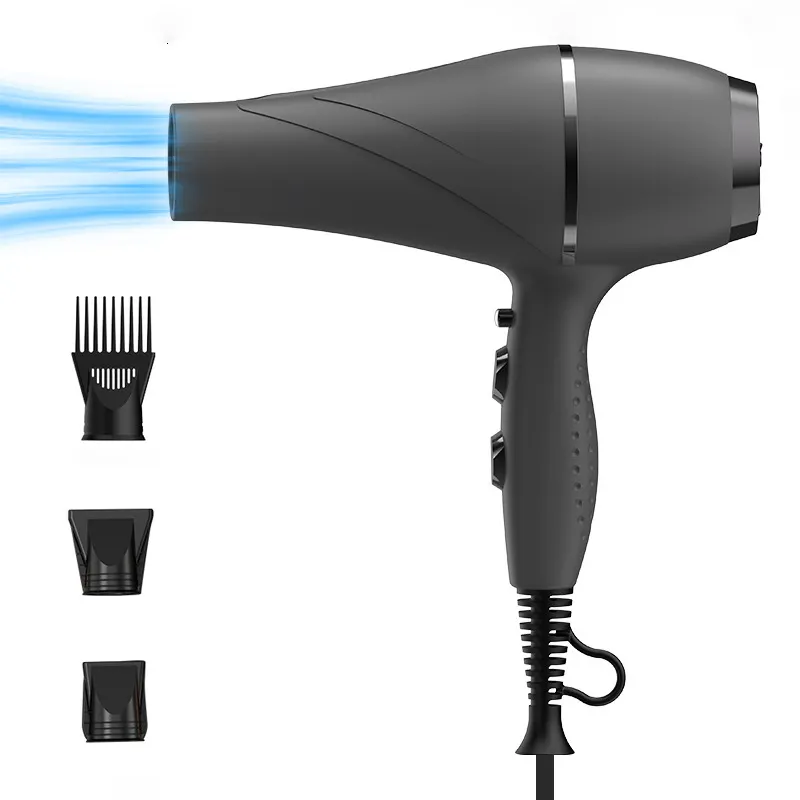 2400W Professional High Power Solon Blow Dryer Hot And Cold Wind Hair Dryer Volumizer Hammer Dryer BLDC Motor