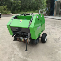 Machine agricole pour ensilage de maïs et ensilage de paille / Presse à foin / Mini-presse à foin ronde à prix abordable