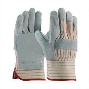 Gants de travail TAGCO SAFETY résistants à la chaleur, antidérapants, de protection pour la construction, en cuir durable avec poignets renforcés - Product Image 1