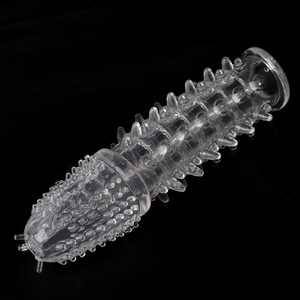 Anneau de pénis à pointes, couvre-pénis à dents de loup, aide pour le lit, préservatif, jouet BDSM, couvre-pénis hardcore, sex toy - Product Image 2