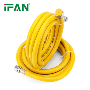 Sistema de <span class=keywords><strong>gas</strong></span> certificado IFAN AS-4176,8-2010 Manguera de línea de <span class=keywords><strong>gas</strong></span> <span class=keywords><strong>flexible</strong></span> de 1/2 pulgadas Tubo corrugado <span class=keywords><strong>para</strong></span> <span class=keywords><strong>gas</strong></span> natural y propano - Product Image 1