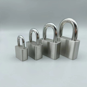<span class=keywords><strong>Cadenas</strong></span> en acier inoxydable 304 de bonne qualité, étanche et résistant à la corrosion, 30/40/50/60MM, avec clés en fer - Product Image 4