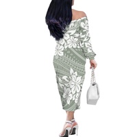 Ventes Flash : Robes Personnalisées pour Filles, Vente en Gros, Nouveauté Robes Samoan Puletasi Grande Taille pour Femmes, Robes Formelles et Décontractées en Polyester pour le Travail