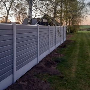 Panneau mural décoratif WPC de 6 pieds en grain de bois ignifuge imperméable écologique panneaux muraux intérieurs traités sous pression 3D - Product Image 4