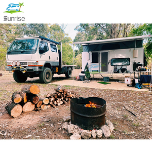 Véhicule d'expédition à toit relevable 4x4 quatre saisons, <span class=keywords><strong>caravane</strong></span> de voyage à l'apparence classique <span class=keywords><strong>avec</strong></span> table <span class=keywords><strong>pliante</strong></span> - Product Image 5