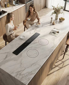 Parrilla de Inducción Eléctrica Empotrable de Acero Inoxidable con Diseño Oculto de Oveja y <span class=keywords><strong>Estufa</strong></span> de Cerámica de Granito Magnético para Uso Doméstico - Product Image 5