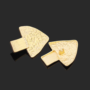 Botones de Costura Personalizados de Fábrica, Botones Irregulares para Ropa con Forma de Concha Marina, Estrella de Mar y Otras Formas Especiales, Botones Metálicos con Vástago para Prendas - Product Image 4