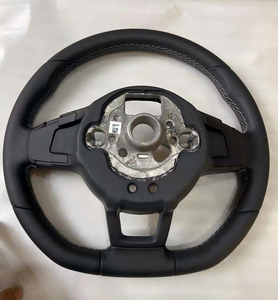 <span class=keywords><strong>Volante</strong></span> de Fibra de Carbono Forjado LED Personalizado para Volkswagen vw Serie GTI/Serie Golf 7R <span class=keywords><strong>Mk7</strong></span> <span class=keywords><strong>Mk7</strong></span>.5 <span class=keywords><strong>GLI</strong></span> con Botón de Arranque R8 - Product Image 3