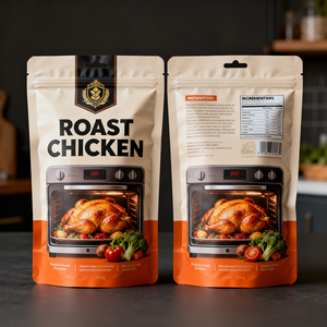 Bolsa con Cierre para Pollo Asado Caliente, Personalizada, <span class=keywords><strong>de</strong></span> Alta Calidad, con Asa, Apta para Microondas - Product Image 4