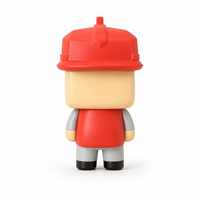 Figurine de mode en boîte mystère, jouet tendance, mascotte IP en résine, figurine de dessin animé 3D, figurine articulée personnalisée, cadeau promotionnel, ornement