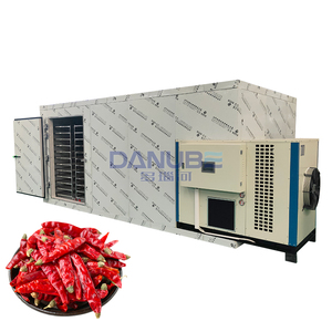 Heat <b>Pump</b> Vegetable Dryer Machine Chilli Dring Machine Pepper Tray Dryer Food Drying Machine - Product Image 1