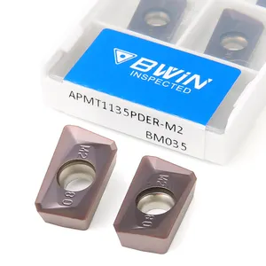 BWIN cutting tools APMT1604PDER APMT1135 RPMT SEMT JDMT AOMT tungsten Carbide milling cutter inserts