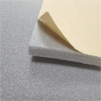 Revêtement acoustique semi-ouvert de conduit de mousse de polyoléfine de cellules