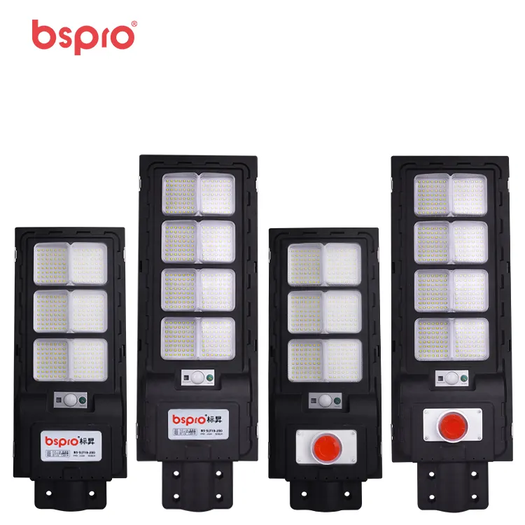 Bspro lamparas solares led road lights manufactures integrated outdoor lamp energy solar power street light with alarm