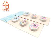 Ensemble de papeterie personnalisé en blister, kit de fournitures scolaires promotionnelles avec règle, crayon et gomme