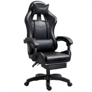 Silla de Juego Ergonómica con Funciones y Altura Ajustable, Reclinable con Reposapiés y Reposacabezas para Gamers - Product Image 5