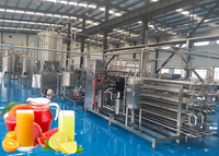 Machine à jus de fruits, ligne de production complète, jus d'orange, citron, pomme, industriel, orange