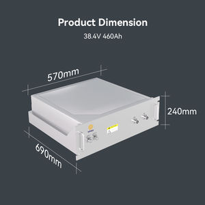 Sistema de Batería Marina LiFePO4 de 400V 1000V 460Ah 4600Ah DNV con Refrigeración Líquida y Precalentamiento, 38.4V IP67 WIREN M107 - Product Image 4