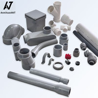 Adaptador de Conexión Roscado Macho para Conducto de PVC Rígido No Metálico Gris, con Conexión Offset, Certificado ETL, Schedule 40