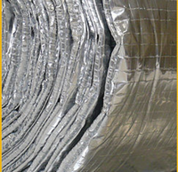 Matériaux d'isolation multicouche résistants à la chaleur, feuille d'aluminium réfléchissante, isolation thermique à 19 couches, entrepôt moderne