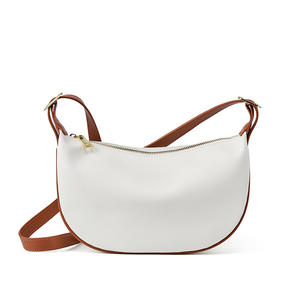 2025 New Design Genuine Leather Cowhide Women's Dumpling <b>Bag</b> Shoulder <b>Bag</b> Versatile <b>Messenger</b> <b>Crossbody</b> <b>Bag</b> - Product Image 2