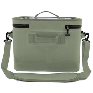 Özel renk Logo yürüyüş TPU soğutucular kutular şarap 840D TPU soğutucular taşınabilir yumuşak taraflı yalıtımlı soğutucu çanta - Product Image 3