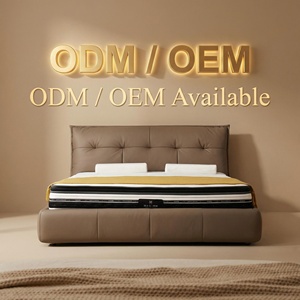 Base <span class=keywords><strong>de</strong></span> <span class=keywords><strong>Cama</strong></span> <span class=keywords><strong>de</strong></span> Diseño Clásico, <span class=keywords><strong>Respaldo</strong></span> Cómodo, <span class=keywords><strong>Cama</strong></span> Elegante para Dormitorio, ODM/OEM para Hoteles - Product Image 2