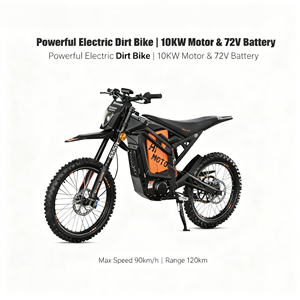 Bicicleta Eléctrica de Montaña con Suspensión Completa, Frenos de Disco de Hierro, Batería de Litio de 72V, 10KW E <span class=keywords><strong>MTB</strong></span> para Descenso y Todo Terreno, para Adultos - Product Image 1