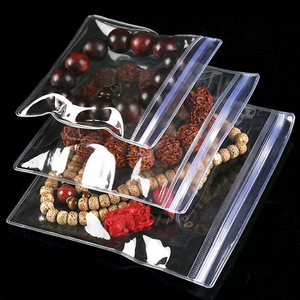 Tùy chỉnh rõ ràng <span class=keywords><strong>Ziplock</strong></span> <span class=keywords><strong>PVC</strong></span> túi đồ trang sức đầy màu sắc trang trí lưu trữ túi - Product Image 3