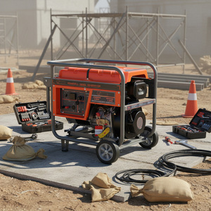 TitanGod Diesel <b>Generator</b> 8KVA 220V Three Phase Portable With Overload Protection For Construction Site Use - Product Image 1