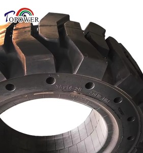 Neumático Sólido Nuevo 36x14-20 para Montacargas de Uso en Construcción con Garantía de 1.5 Años - Product Image 3