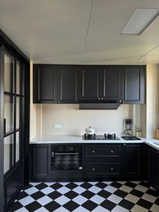 Armoires de cuisine écologiques personnalisées résistantes à l'eau pour toute la maison, panneaux de particules, design moderne, multifonctionnels - Product Image 2