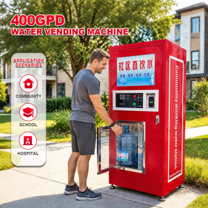 Máquina Expendedora Automática <span class=keywords><strong>de</strong></span> Agua RO <span class=keywords><strong>de</strong></span> 800 GPD, Purificador <span class=keywords><strong>de</strong></span> Agua por Ósmosis Inversa Comercial con Pago con Monedas y <span class=keywords><strong>Tarjeta</strong></span> - Product Image 6