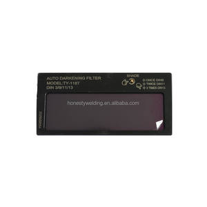Altın renk ayarlanabilir gölge otomatik kararan kaynak cam filtre mavi kaynak <span class=keywords><strong>Lens</strong></span> - Product Image 5