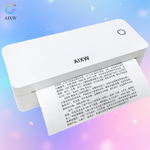 เครื่องพิมพ์ฉลากความร้อนแบบพกพา AIXW ขนาด A4 แบตเตอรี่ 2600mAh รองรับการเชื่อมต่อ พร้อมการรับประกัน 2 ปี แบบไร้หมึกสำหรับฉลากขนาดใหญ่ - Product Image 1