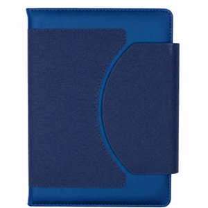 Agenda de Cuero Premium Aurelux con Cierre Magnético Seguro, Encuadernada con Lámina Metálica, Amarillo Marrón A5, para Escritura Diaria, Trabajo de Oficina, Planificación - Product Image 3