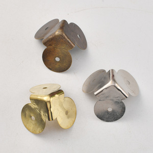 <b>Corner</b> <b>Protectors</b> 33mm Carbon Steel Bronze Yellow Silver Furniture Accessories Stamping Edge Guards - Product Image 2