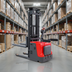 Transpalette et chariot élévateur entièrement électriques de 2 tonnes avec portée de 4,5 mètres, gerbeur électrique autoportant 2,0T, composants essentiels de la pompe moteur - Product Image 3