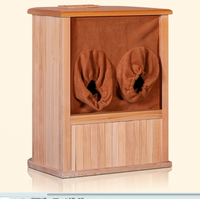 Sauna Inframerah Mini Elektrik Portabel Setengah Badan Gaya Korea Modern dengan Pemanas (Bersertifikat CE/RoSH/ELT/KTL)