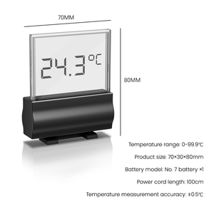 JUWELDigital温度計3.0高精度水槽温度モニター淡水海洋タンク用LCDディスプレイ - Product Image 6