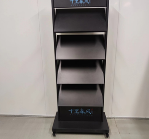 Étagère hauteur réglable Brochure affichage fer supermarché étagères présentoir support métal bureau étagères moderne présentoir - Product Image 6