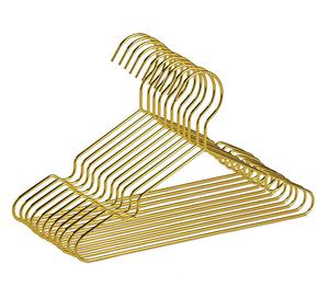 Oro <span class=keywords><strong>Ottone</strong></span> Antico del Metallo Abbigliamento Indumento Mutanda del Cappotto oro cappotto di metallo grucce per i vestiti - Product Image 1