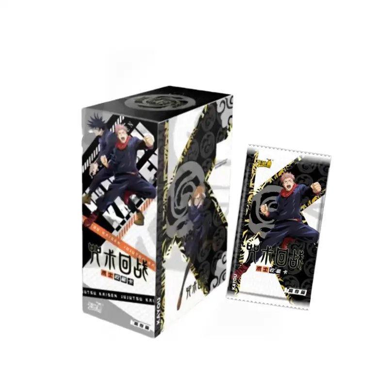 Японские Мультяшные аниме Jujutsu Kaisen игральные карты Gojo Satoru Itadori Yuji PR аниме открытка игрушка подарок