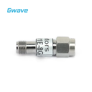<span class=keywords><strong>Attenuator</strong></span> <span class=keywords><strong>RF</strong></span> Microwave SMA Male ke SMA Female, Bodi Berlapis Tri-Metal Kuningan dengan Atenuasi 40dB, Rentang DC-8GHz - Product Image 4