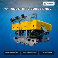 Robot Bawah Air ROV Kamera Drone Mini Ringan Berkualitas Tinggi Desain Baru untuk Air Dalam, ROV Edukasi
