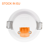 Inventaire en Allemagne Ugr<19 Noir Blanc Ip44 Anti-Éblouissement Intérieur Pc 4W Led Spot Lighting Led Low Celling Light