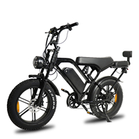 Bicicleta Eléctrica VOMO X80PRO Beach Cruiser, Bicicleta de Montaña, Bicicletas Urbanas, Bicicleta Eléctrica de 20 Pulgadas, Bicicleta Eléctrica Fat E-Bike
