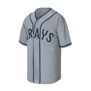 Kaos Softball Remaja MOQ Rendah Desain Kustom Jersey Baseball Cetak Sublimasi - Product Image 2