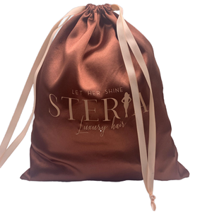 Luxury Satin Pouch Drawstring Custom Logo Printed Dust Bag Available Silk White Black for <strong>Textile</strong> <strong>Packaging</strong> Gifts Promotions - Product Image 4